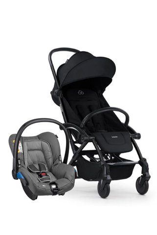 Bumprider Connect 3 Bebek Arabası Black-Black Travel Set Citi-2 Grey
