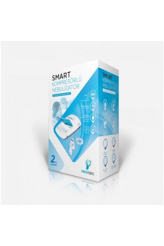 Nikadu Smart Kompresörlü Kapaklı Nebulizatör