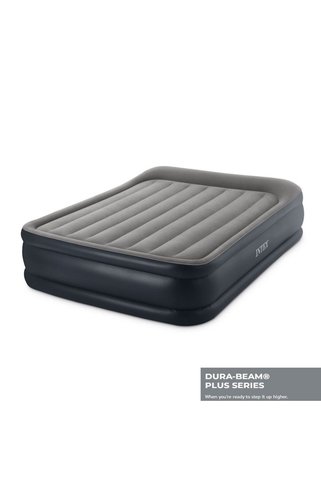 hediyecik İntex Dura-Beam Plus Elektrikli Çift Kişilik Şişme Yatak 152x203x42 cm