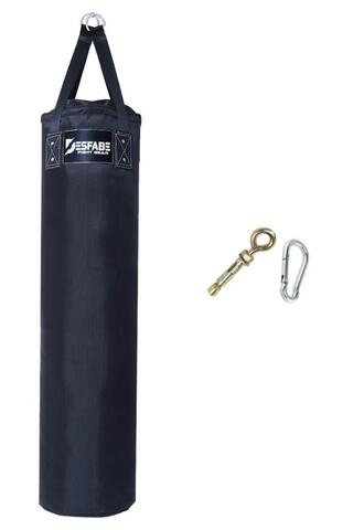 desfabe Polydes 120x30 Cm Kolonlu Boks Kum Torbası Siyah Askı Aparatı
