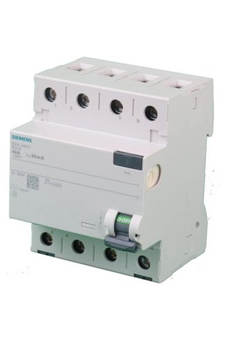 Siemens Trifaze Kaçak Akım Rolesi 4x40 Amper 30ma