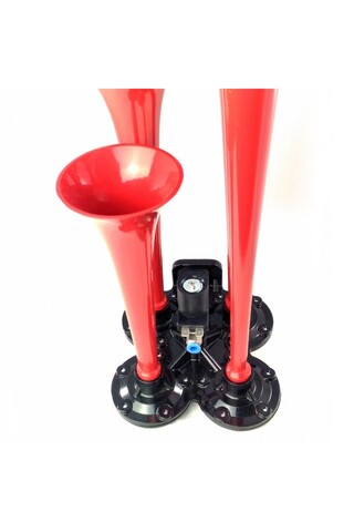 AHMET OTOMOTİV 12VOLT 4 BORULU DÜZ SES HAVALI KORNA