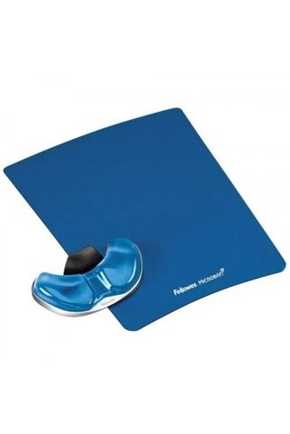 Fellowes 7854 Kristal Health-v Avuç Içi Mouse Desteği Mavi