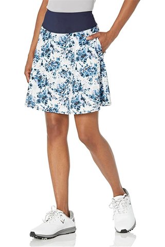 Puma Pwrshape Watercolor Floral Golf Skirt - Kadın Şortlu Etek