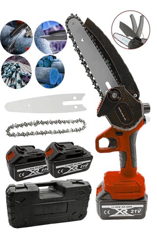 MOONSHOP Çift Akülü21 Watt 3ah Dal Budama Makinesi