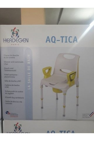 MEDİKALCİM Hasta Duş Sandalyesi Herdegen Yüksekliği Ayarlanabilir 540350