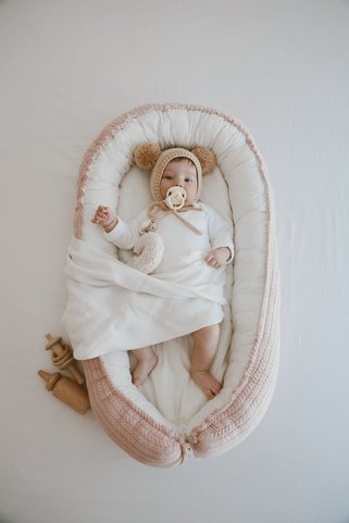 DERY BABY Babynest Bebek Yatağı Anne Yanı Bebek Yatagı (85*55)