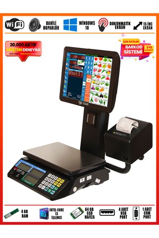 POS START Barkod Sistemi | Pos Terazi | Lider Set