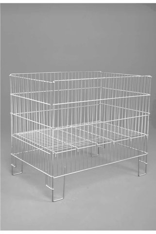 Ebruli Evim 50×35 Cm Katlanır Tel Sepet Altı Ayarlanabilir Havuz 50×35 Cm
