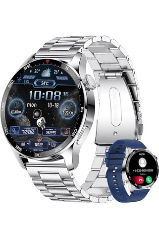 SONREİR Smart Watch 8 Gps Amoled Ekran Yuvarlak Kasa Erkek Akıllı Saat Huawei Iphone Samsung Xiaomi Uyumlu