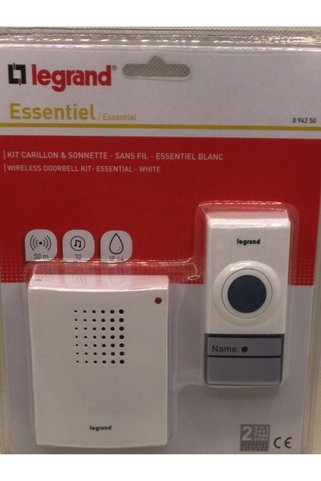 Legrand essentiel kablosuz zil