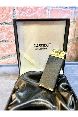 Zorro SLİM MODEL ŞIK TASARIM ULTRA İNCE BENZİNLİ ÇAKMAK