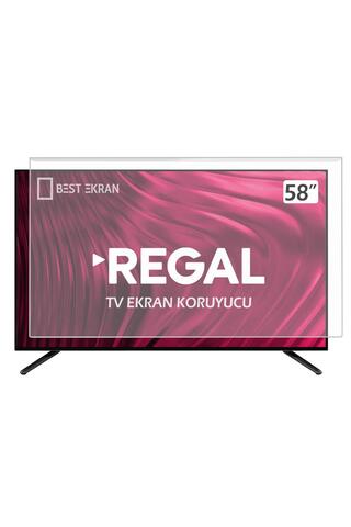 Bestekran Regal 58" Inç 58r66u01 Tv Ekran Koruyucu 58" Inç 146 Ekran 4k Ultra Hd Smart Led
