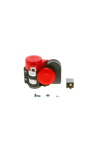 Bosch Ferrari Korna 24V Çift Tonlu, Kompresörlü, 520/660 Hz,  115dB(A)  , Röleli--0986320401--