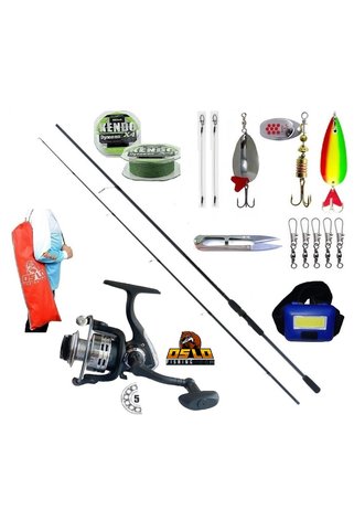 Oslo 2000 Remixon Double Black 210cm 20-40gr Turna Spin Olta Takımı Seti