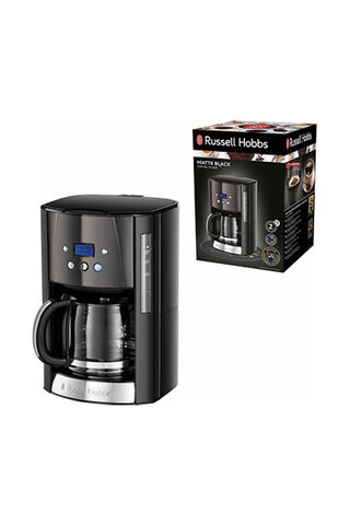 RUSSELL HOBBS Coffee Maker Matte Black Filtre Kahve Makinesi 26160-56/RH