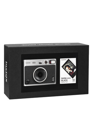 Fujifilm Instax Mini Evo Siyah Fotoğraf Makinesi Siyah Special Box