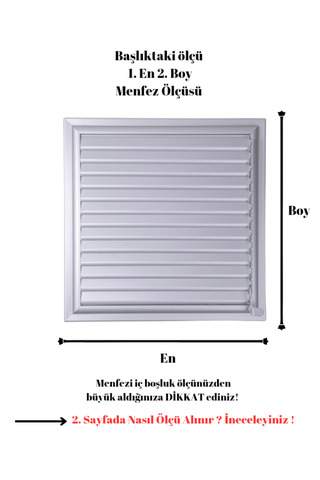 ALÜPAN Mat Krom 45x40 Alüminyum Menfez Banyo Wc Havalandırma Panjur
