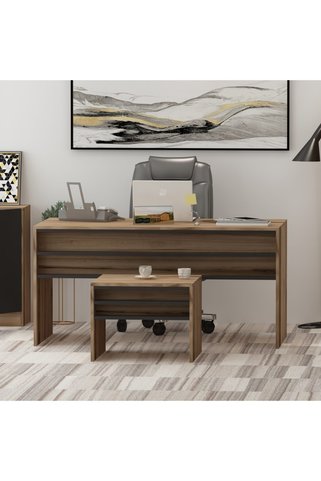 Givayo Mobilya Antrasit Çırağan Orion Ofis Çalışma Masası
