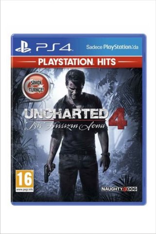 Naughty Dog Uncharted 4: Bir Hırsızın Sonu Türkçe - Playstation 4 Oyunu JELATİNSİZ