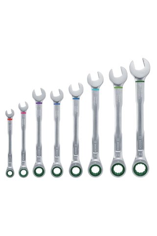 Bosch Cırcırlı Kombine Anahtar Seti 8 Parça 1600 A02 7PS