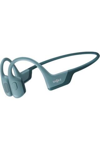 Shokz OpenRun Pro IP55, Bluetooth 5.1, 10 Saat Pil Ömrü, Kemik İletimli Spor Kulaklık - Mavi (Standart)