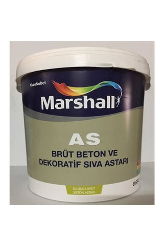 Marshall Boya As Brüt Beton ve Dekoratif Sıva Astarı 15 kg