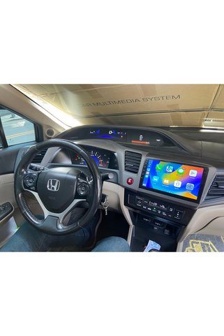 REISS AUDIO HONDA CİVİC FB7 Uyumlu ANDROİD MULTİMEDYA 4-32 8 ÇEKCARPLAY-AHD GERİ GÖRÜŞ 3 AMFİ ÇIKIŞLI PRO CİHAZ