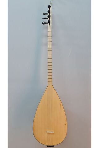 Güneş müzik kısa sap oyma kestane tekne 39,5 bağlama