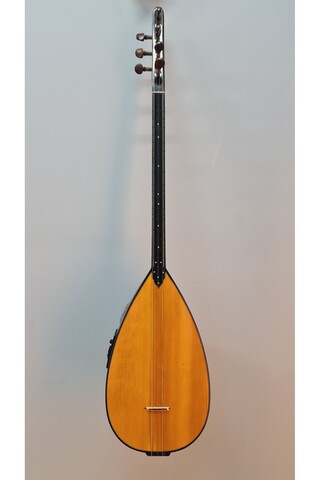 Güneş müzik El yapımı kısa sap bağlama yaprak ardıç ladin kapak tekne 40