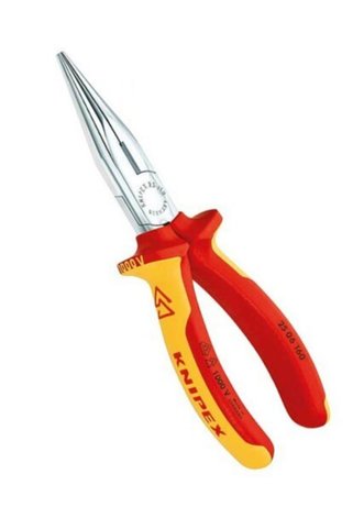 Knipex Sivri Düz Karga Burun Pense 160 Mm 2506160