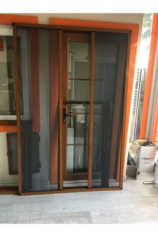 plisseri pileli plise sineklik 60x120