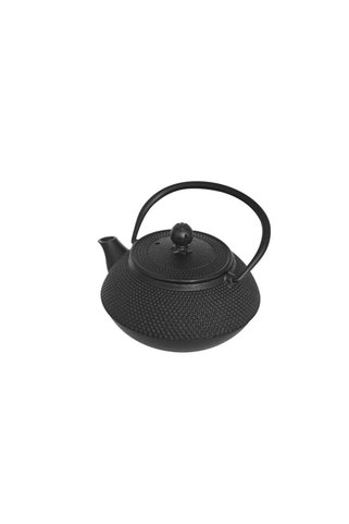 Bambum Taşev T2764 Linden - Sümbül 750 ml Siyah Döküm (DEMLİK) Çaydanlık
