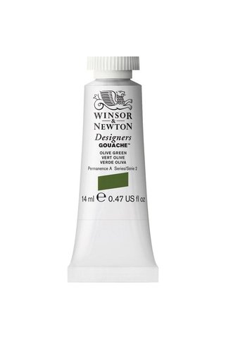 Winsor Newton Winsor & Newton Designers Guaj Boya 14ml Olive Green 447 S.2