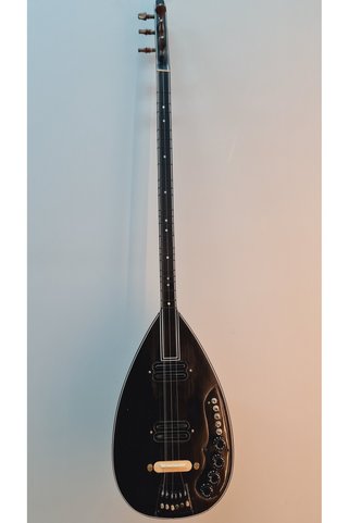 Güneş müzik El yapımı uzun sap bağlama elektro 38