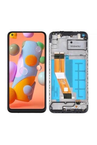 Samsung Telefon Ekranı A115 A11 Çıtalı Servis Orjinali