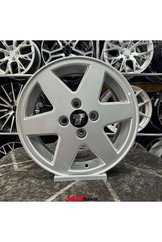 kormetal 14" (inç) 4x98 TOFAŞ ŞAHİN DOĞAN 6 KOL Gümüş Jant Modeli Tofaş 4 adet