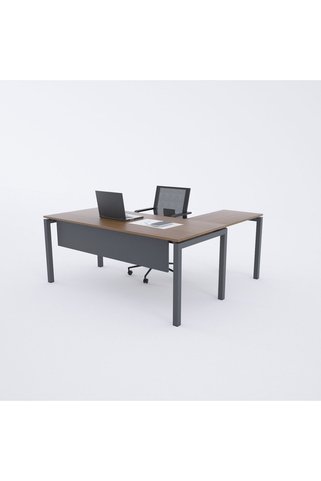tuun design Cube 40 L Etajerli Çalışma Masası 160 cm