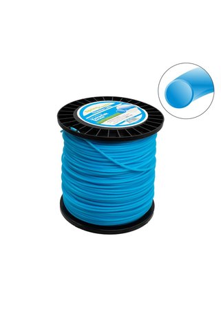 SPRING GARDEN Motorlu Tırpan Misinası 3.3 mm 200 mt Yuvarlak (Diken, Ot, Çimen Kesme)