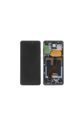 GMR Samsung Galaxy S20 Plus G985 Lcd Ekran Dokunmatik Siyah Servis