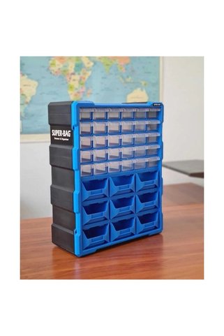 Superbag SUPER BAG 39 lu Küçük Monoblok Çekmece Seti - ASR-6010