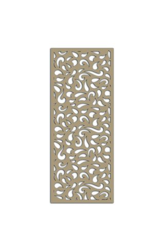 Liar Dekor Liar Ahşap Seperatör (Paravan) - KSP-67 - (10 mm) - (69 cm x 139 cm) - (Ham)