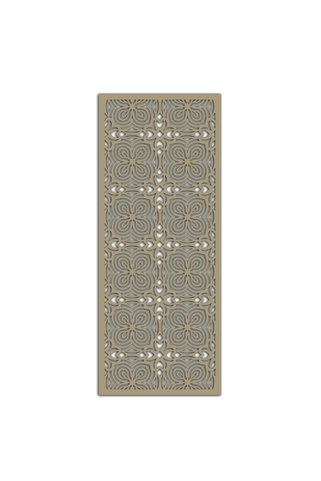 Liar Dekor Liar Ahşap Seperatör (Paravan) - KSP-90 - (10 mm) - (69 cm x 139 cm) - (Ham)