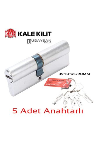 Kale Kilit KALE 164 BNE 90MM BAREL 5 ANAHTARLI GÖBEK