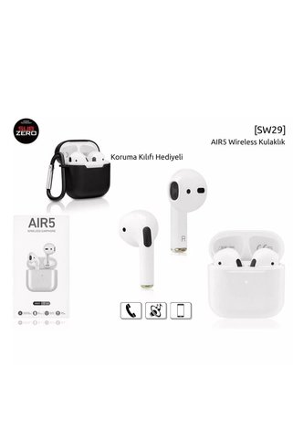 Subzero Bluetooth Kulaklık Aır5 Beyaz Kılıf Hediyeli