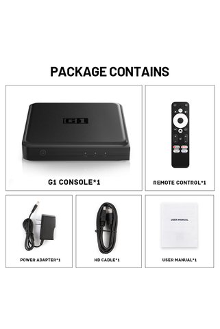 Choice KINHANK G1 Android TV Box Netflix 4K Ultra HD Google Certified Dolby Vision HDR10+ 4G 32G EU Plug