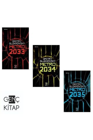 Panama Yayıncılık Metro Serisi 3 Kitap Set 2033 2034 2035 Dmıtry Glukhovsky