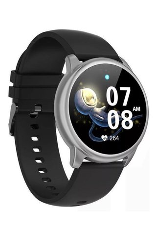 Daniel Klein Akıllı Saat Android/ios Uyumlu Arama Konuşma Özellikli Siyah Silikon Kayışlı (türkçe)