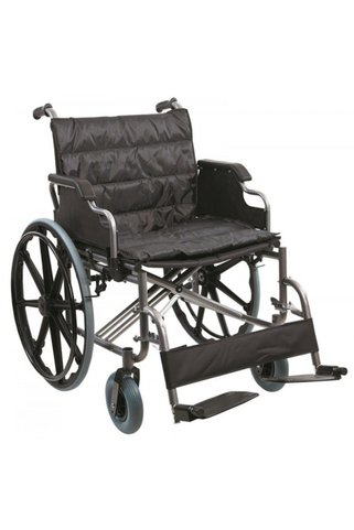 POYLİN Tekerlekli Sandalye Büyük Geniş Large Tekerlekli Sandalye Bariatrik 50 Cm 200 Kg