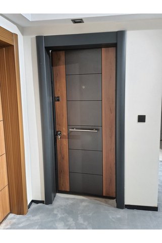 Tezdoor Çelik Kapı Modelleri Tırnaklı Daire Kapıları Sağ Açılım